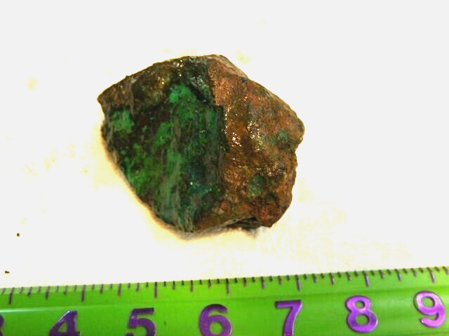 Apache chrysocolla rough blues reds 3x3x2.5 inch 1 pound ac13