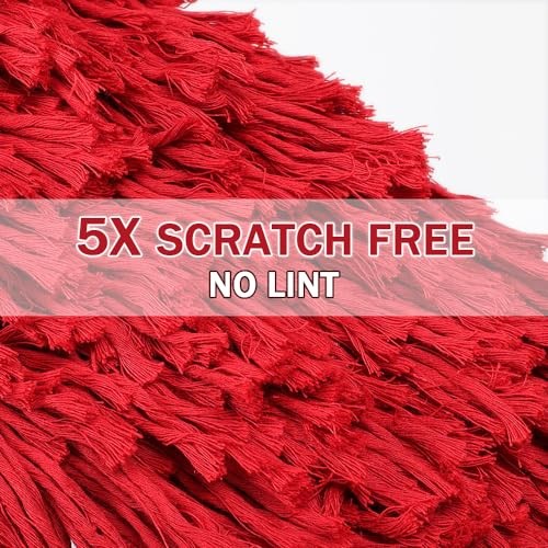 Car Duster Exterior Scratch Free with Extendable Handle,Wax Cuttingredduster2