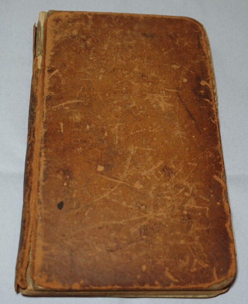 Civil War Antique Handwritten Notes Information Unique Historical Notebook