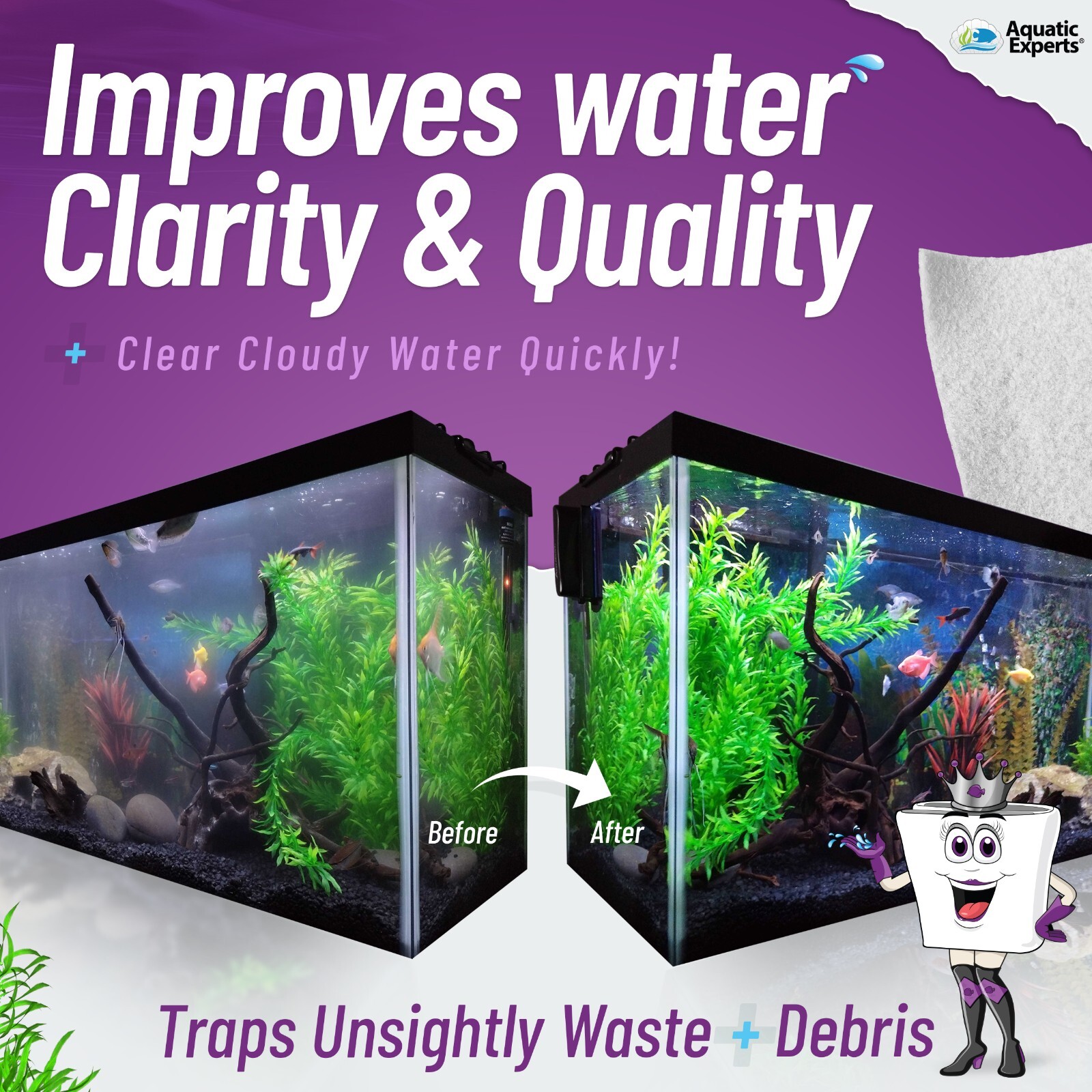 Polishing Filter Pad - Prefilter Media - 24 Inch x 36 Inch