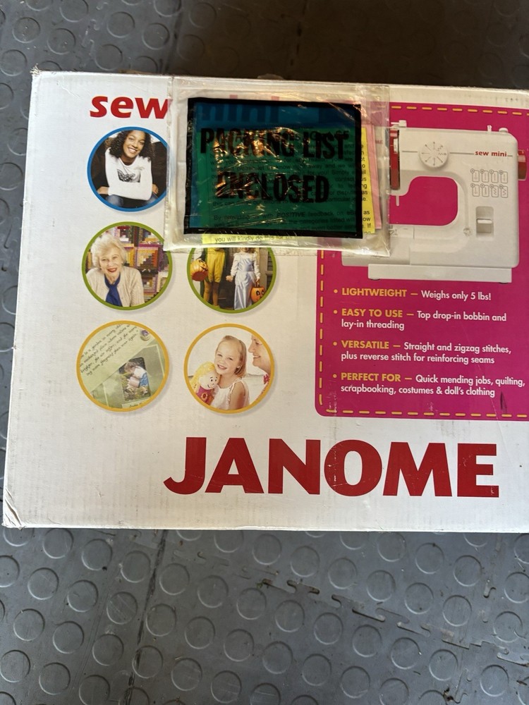 Janome Sew Mini Electronic Sewing Machine