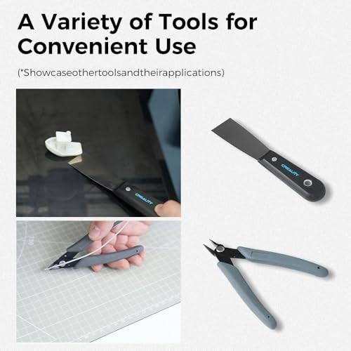 3D Printer Tools Kit, 74 Pcs 3D Printing Tool Wrap Kit