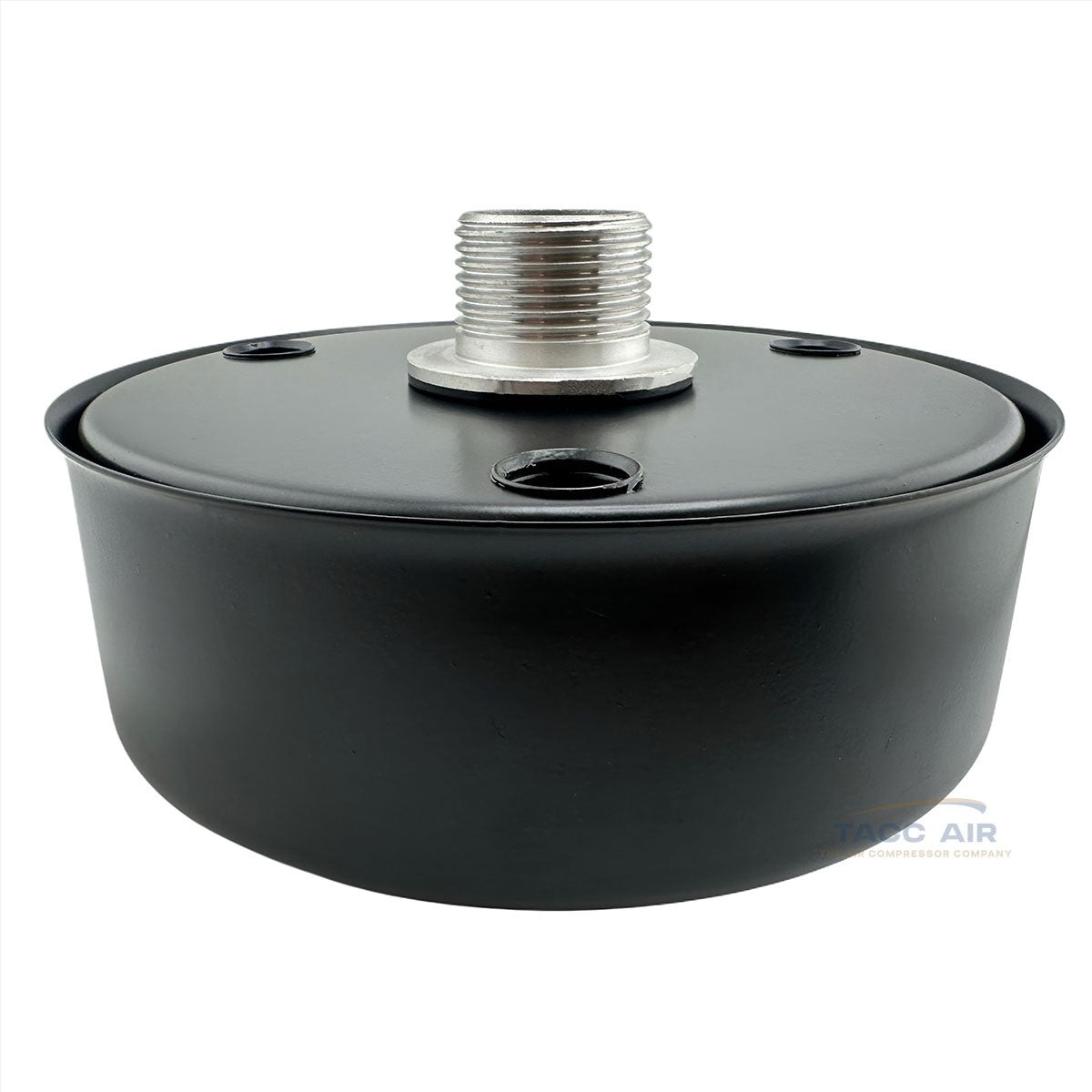 1" NPT Air Compressor Intake Filter Silencer Assembly Metal Housing W/ Element