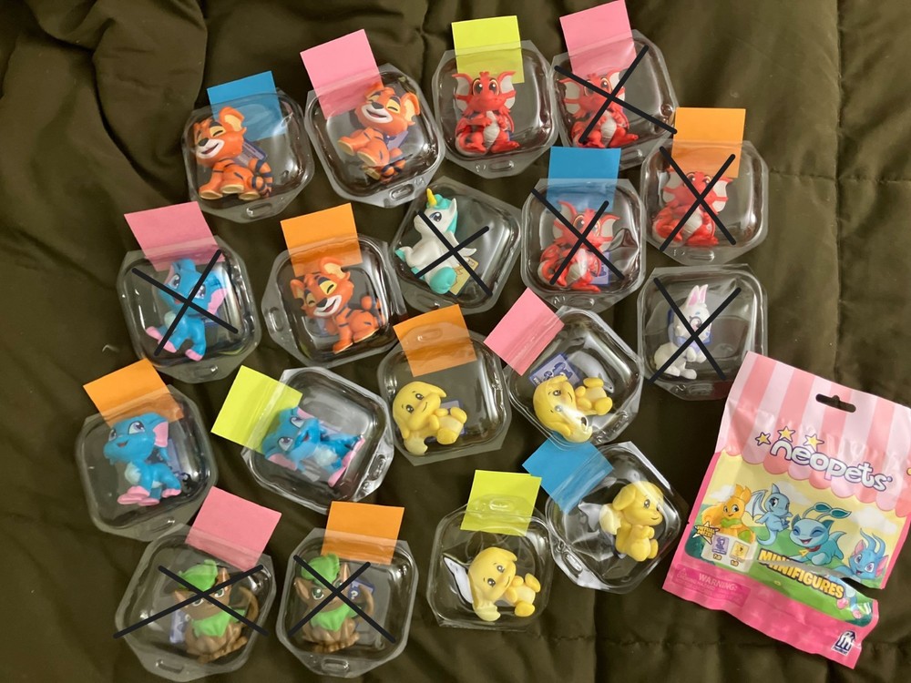 Neopets Phatmojo Minifigure - You Pick - NIB - With Code