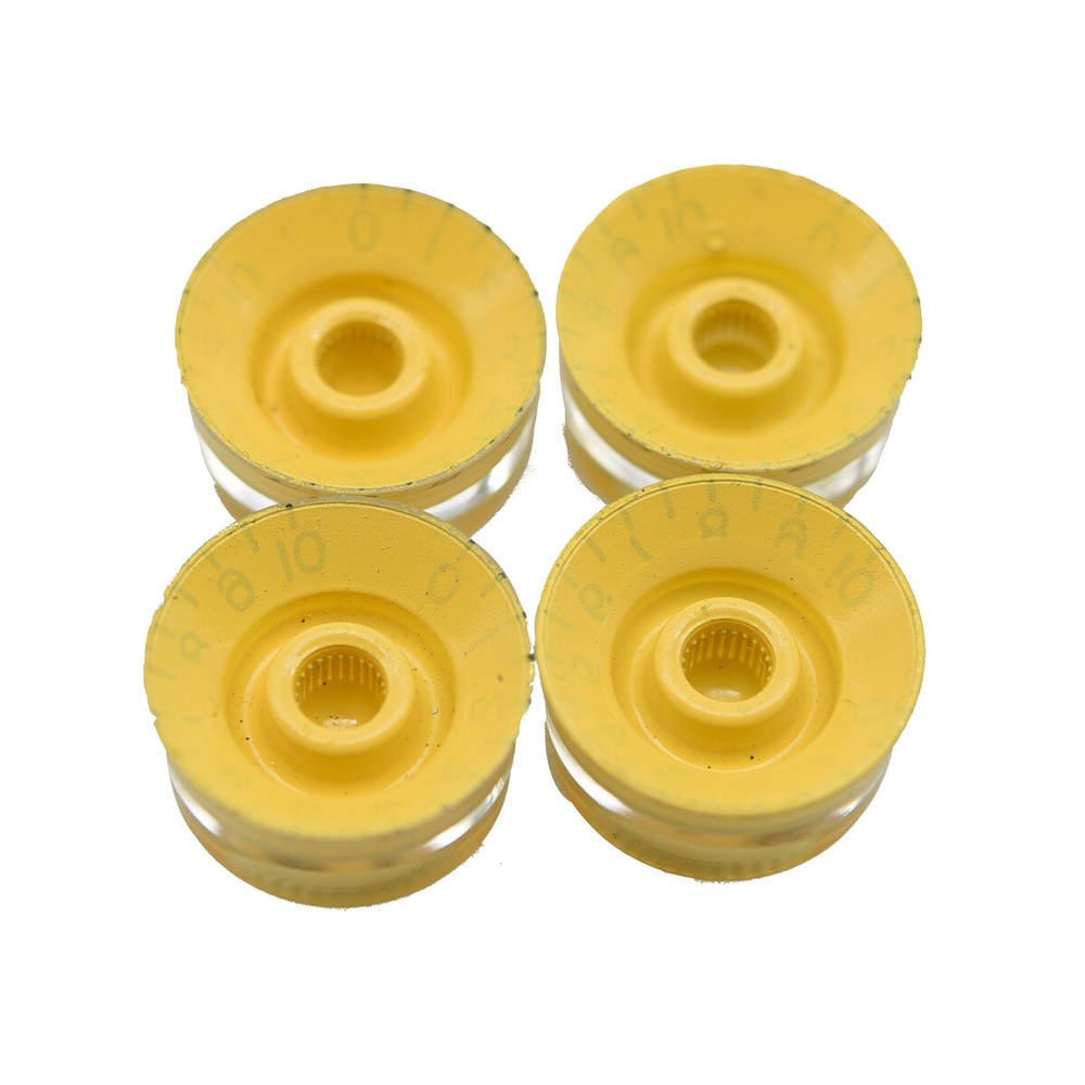 4* LP Guitar Speed Dial Knobs 24 Fine Spline Control Knobs fit Gibson LP Cream