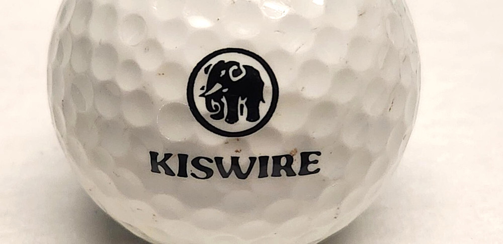 Kiswire Group Logo Golf Ball (Softec Titanium) ~ AAA