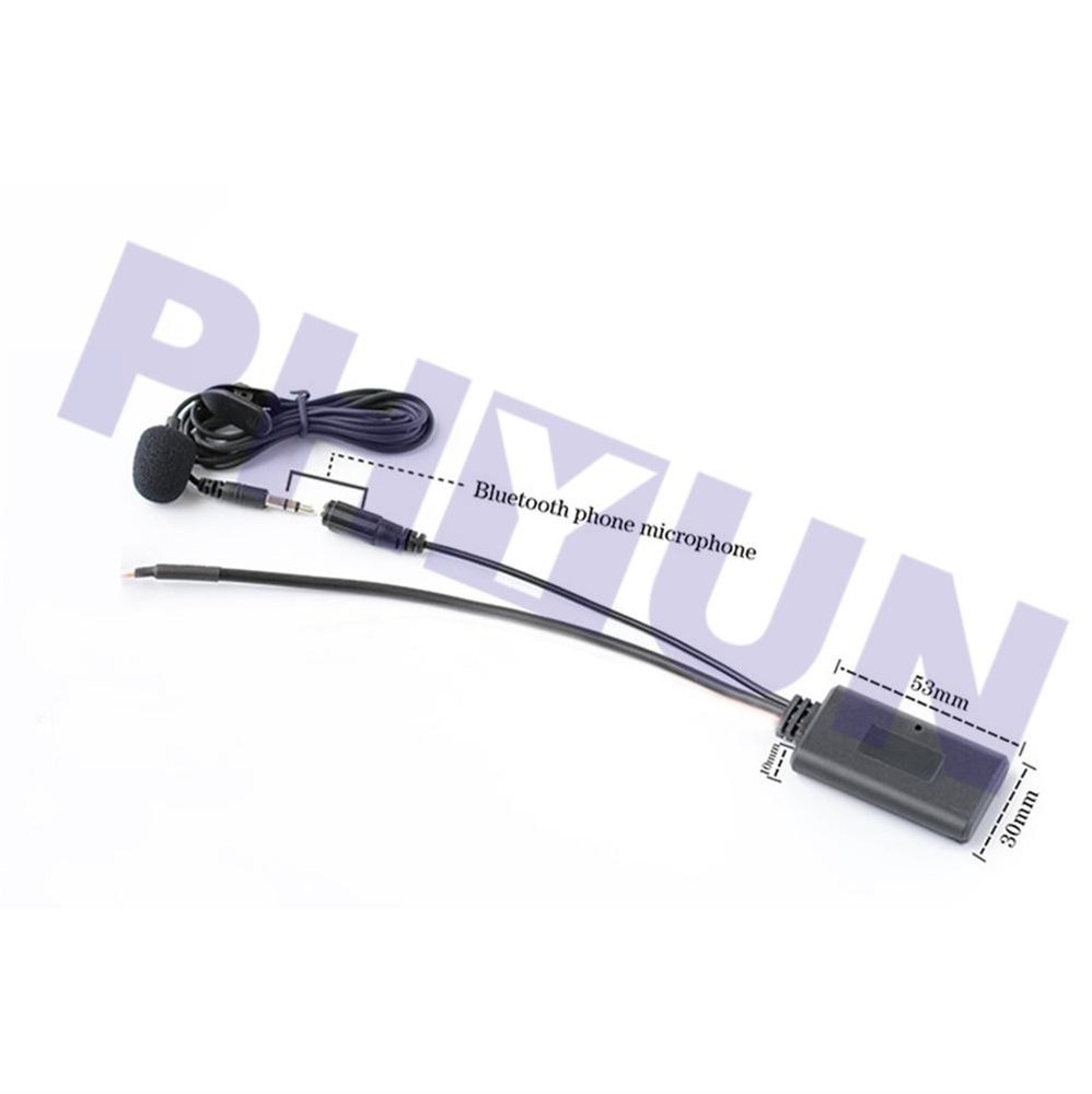 Aux Bluetooth Adapter+Microphone Cable For BMW X5 X3 Z4 E83 E85 E86 E39 E53 USA