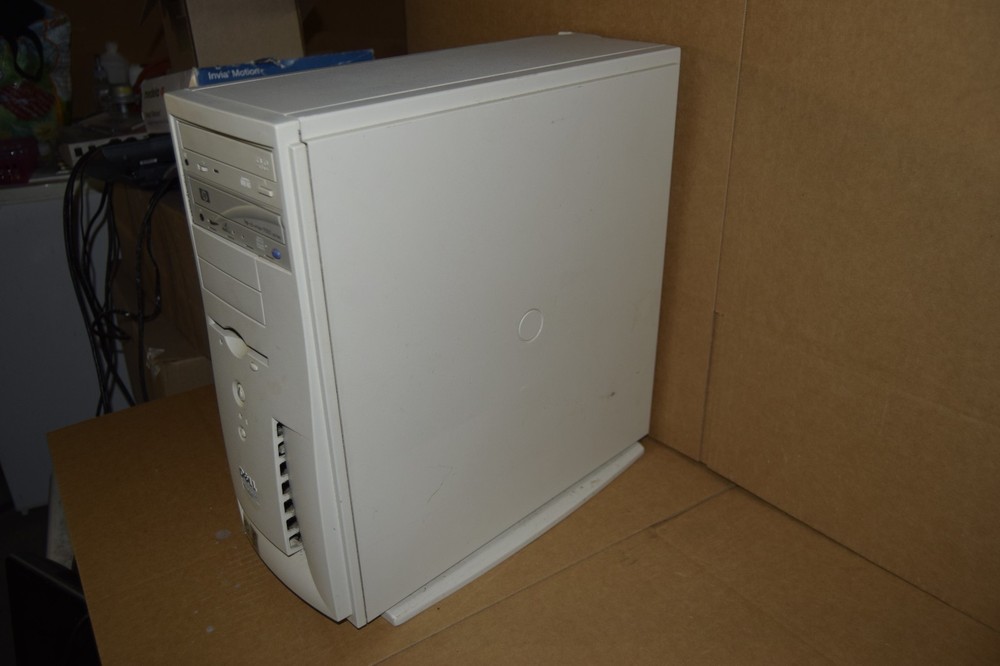 Dell Dimension 4100 Computer Pentium III RAM 2x HDD *Sleeper PC* **Read**