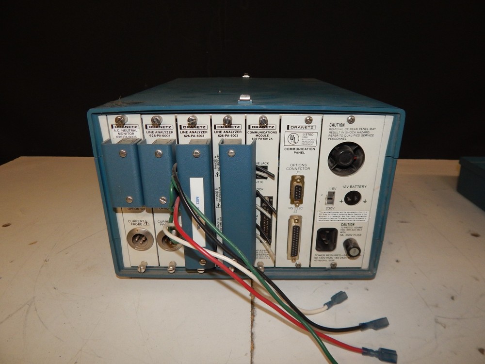 DRANETZ SERIES 626, UNIVERSAL DISTURBANCE ANALYZER (GKG35)