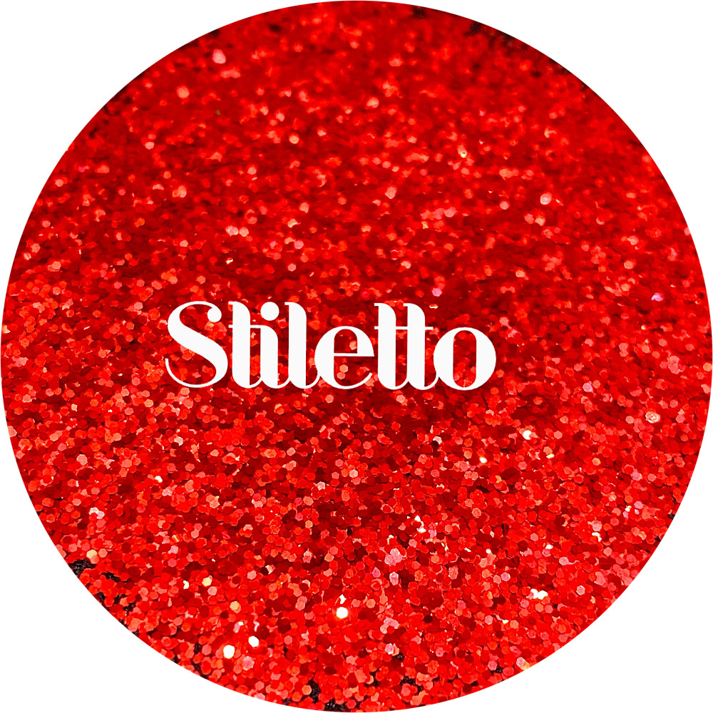 Premium Polyester Glitter - Red Metallic