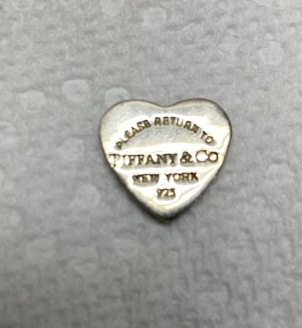 Vintage Return to Tiffany & Co Heart Single Stud Earring Broken Stud Back