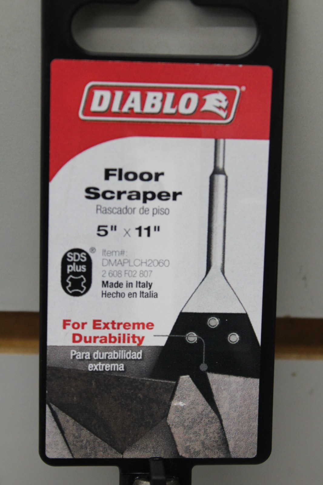 Diablo DMAPLCH2060 5"X11" SDS Plus Floor Scraper BRAND NEW - FREE SHIPPING