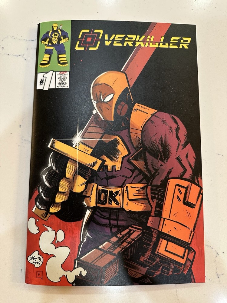 Overkiller #1 First Print Cover - Rare!!