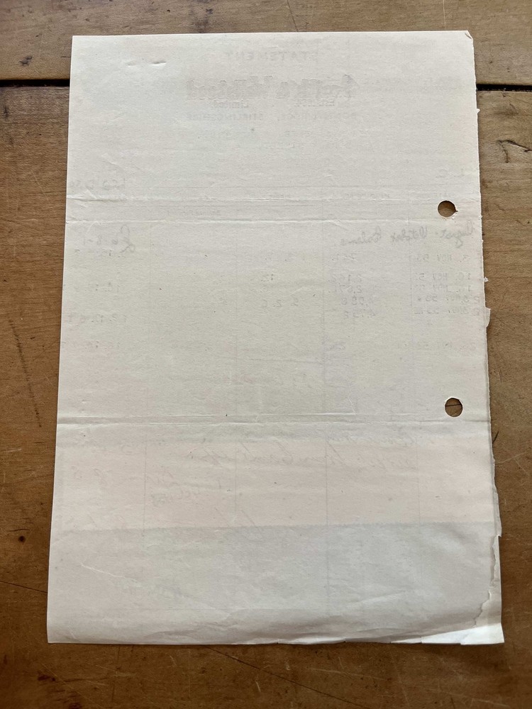 1954 Statement Smith & Wellstood Bonnybridge Stirling