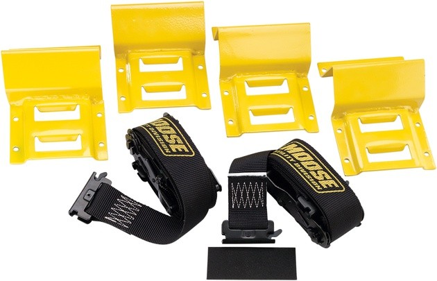 Moose Wheel Chock/Tie Down Strap Kit