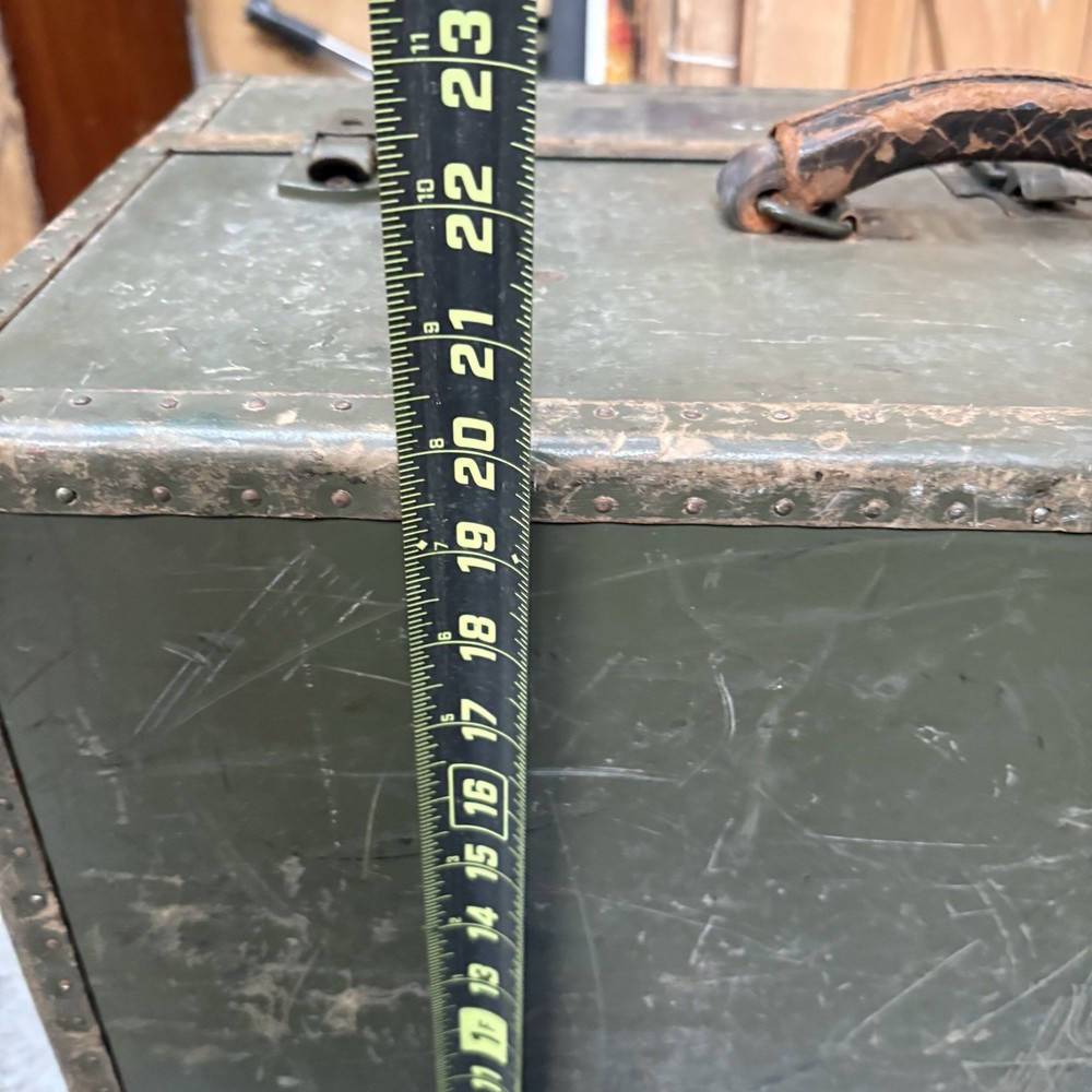 WW2 Era US Navy Hartmann Seapack Travel Trunk Case