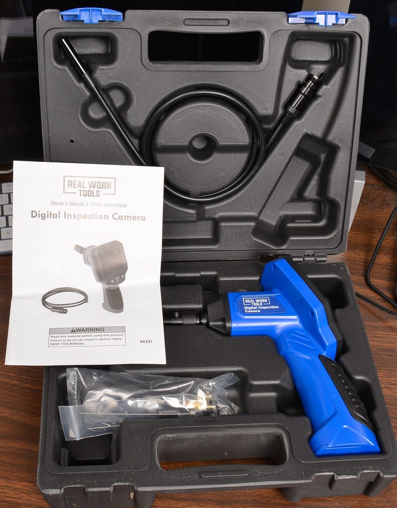 REAL WORK TOOLS  DIGITAL INSPECTION CAMERA  BORESCOPE ENDOSCOPE