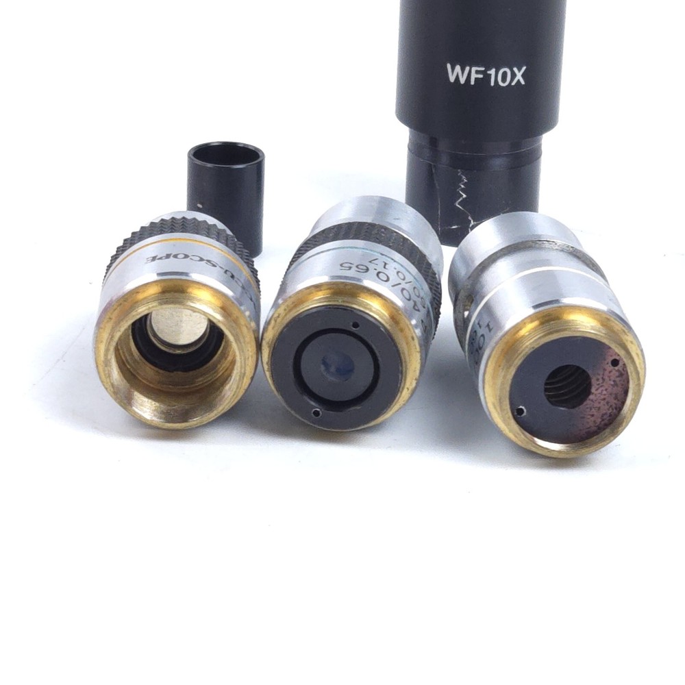All Untested As Is - Accu-Scope Microscope Objectives