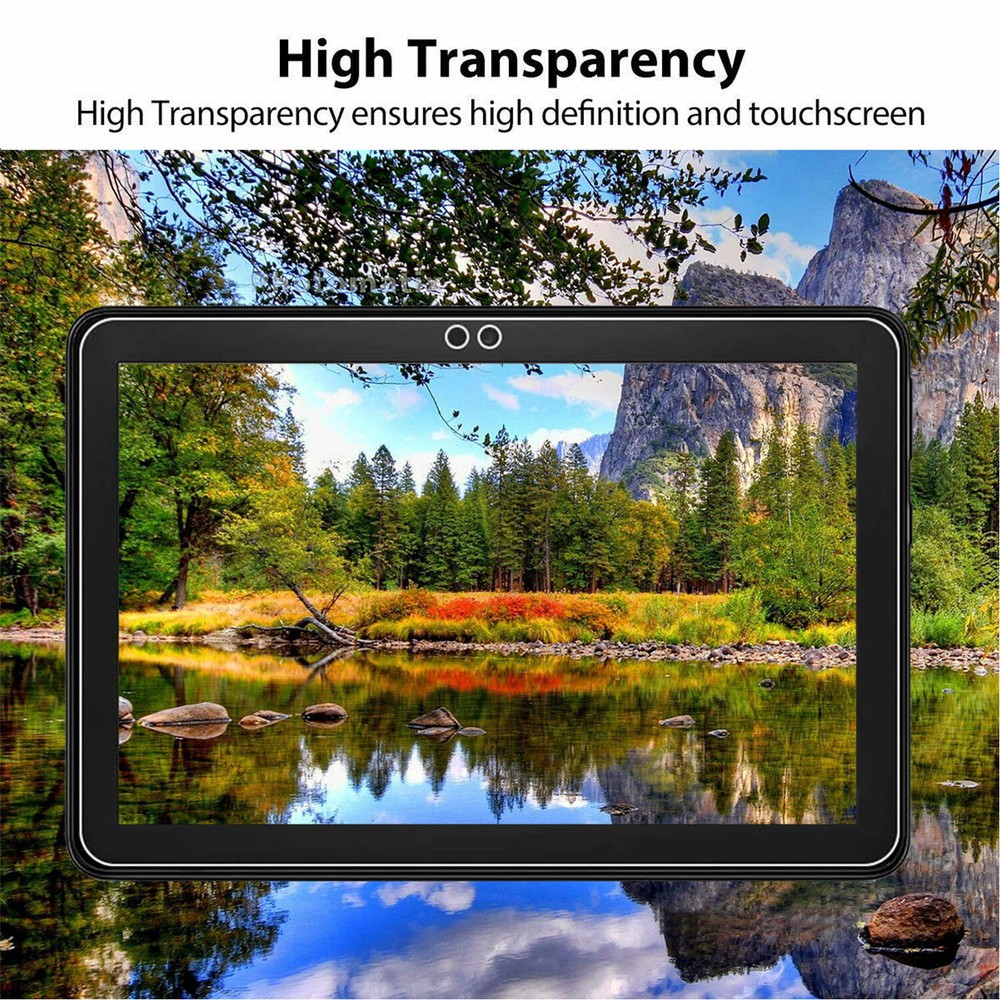 2 Pack 9H Premium Tempered Glass Screen Protector For All-New Amazon Tablet