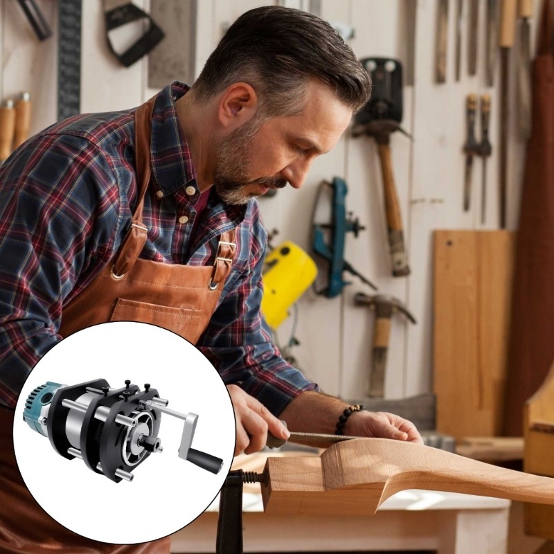MultiFunctional Router Lift Base Tool Height Adjustable for Carving