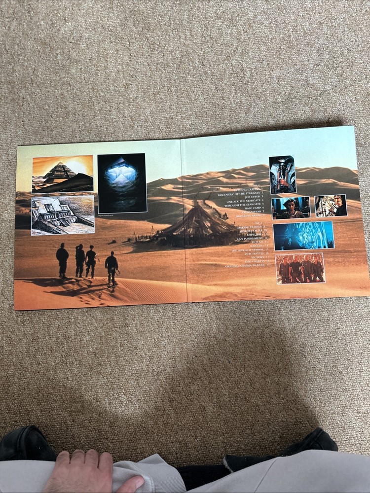 Stargate Laserdisc PAL Release WideScreen Edition