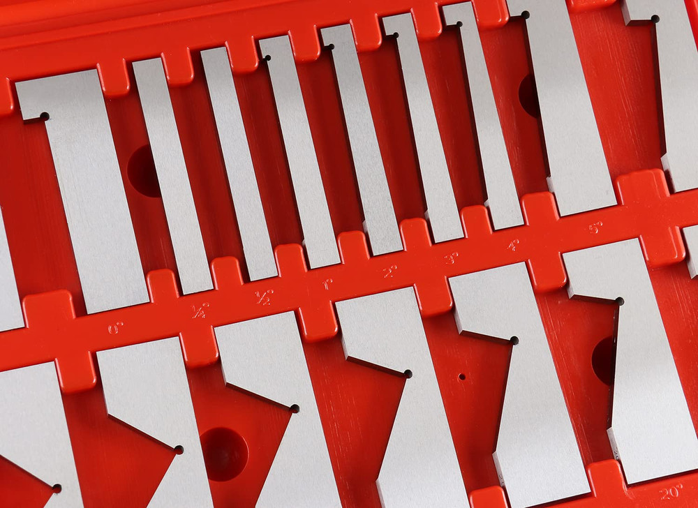 17-Piece Precision Angle Block Set – Model EJ99-2117 Machinist Setup Gauge Block