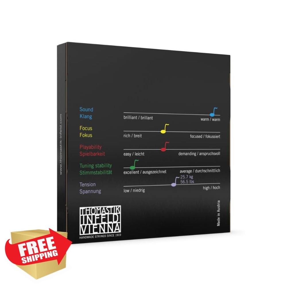 Thomastik Violin Strings 15 Set Soprano Ukulele Strings