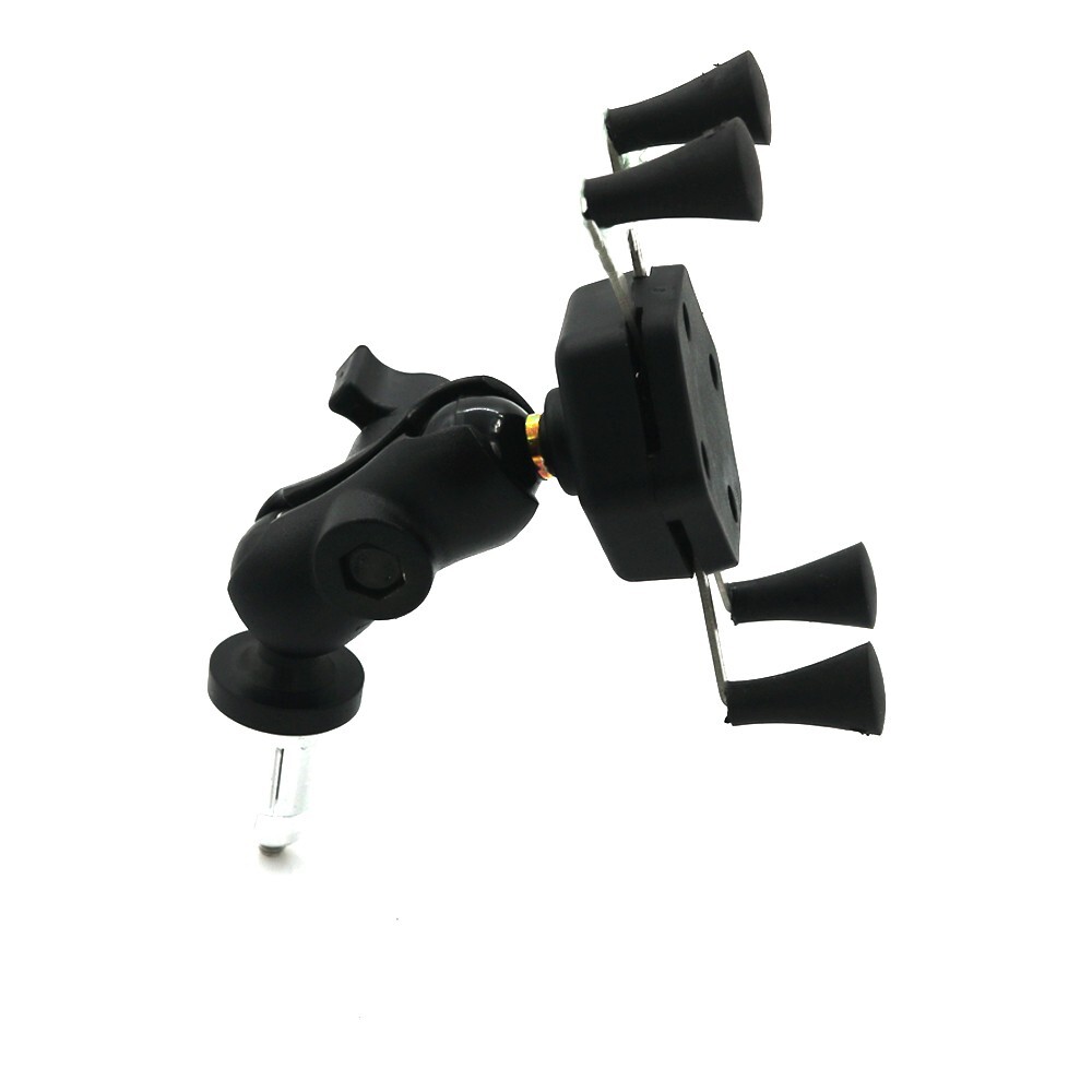 Phone Holder Triple Tree Stem Fork Stem Mount GPS Navigation Mirror Bracket 23