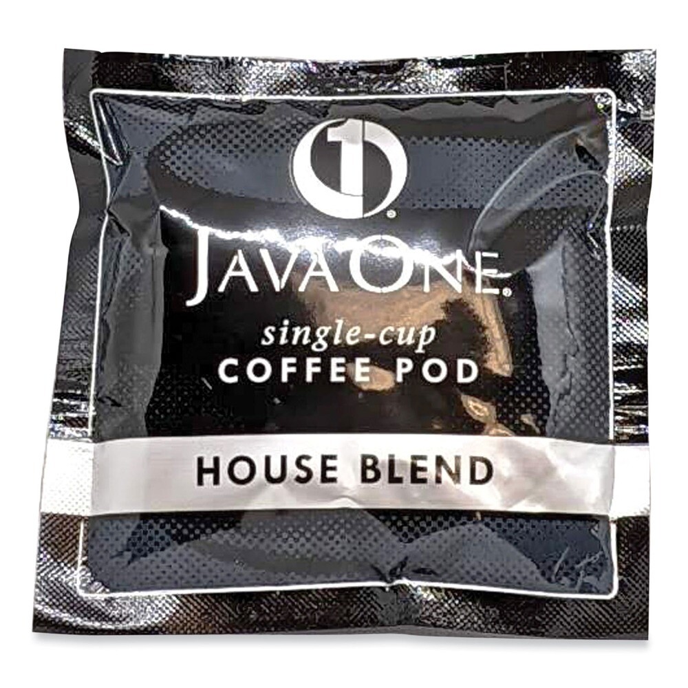 Java One 40300 Single Cup Coffee Pods - House Blend (14/BX) New