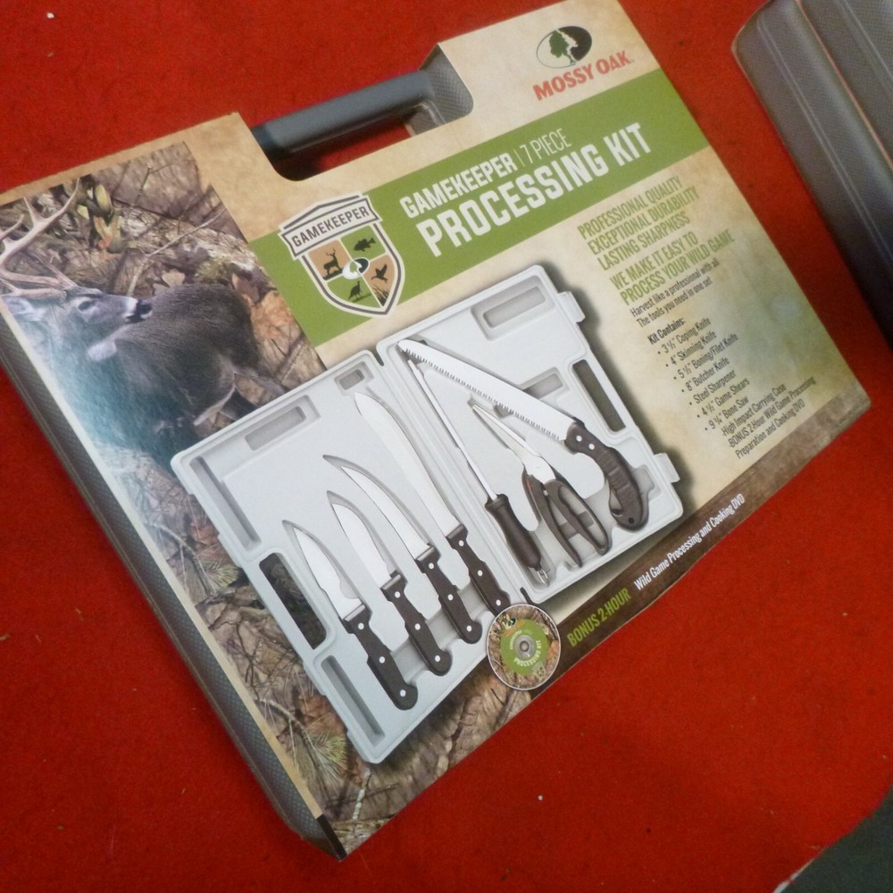 Mossy Oak Gamekeeper 7 Piece Game Processing Kit (6 Pack)