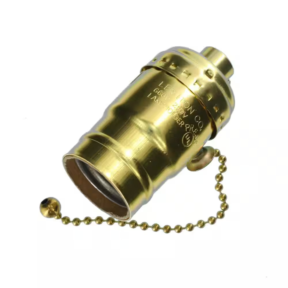 Pull-Chain Socket Lamp Holder 19980-PG