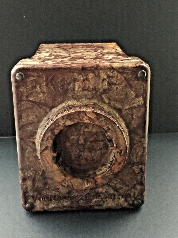 German Bakelite Military Carbide Karbid Trench Lamp Lantern Fuel Container WW2