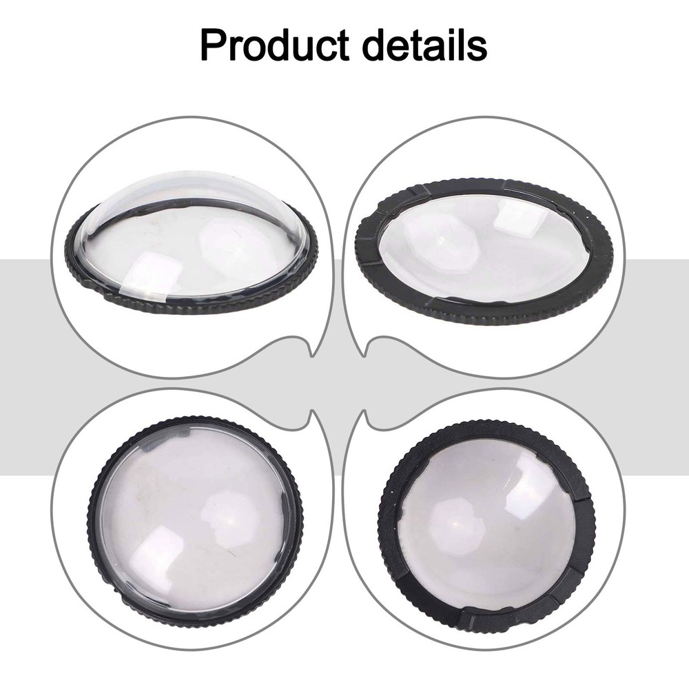 2 Pack PC Lens Protector for Insta360 X5 Camera Designed for Optimal for