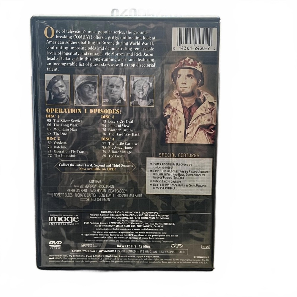 Combat! Season 3 Operation 1 DVD