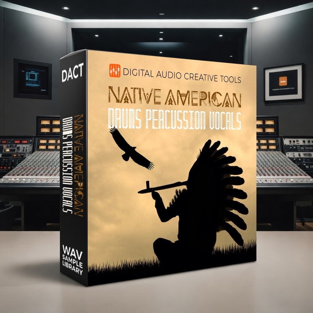 Native American Drums Percussion Vocals Sample Library