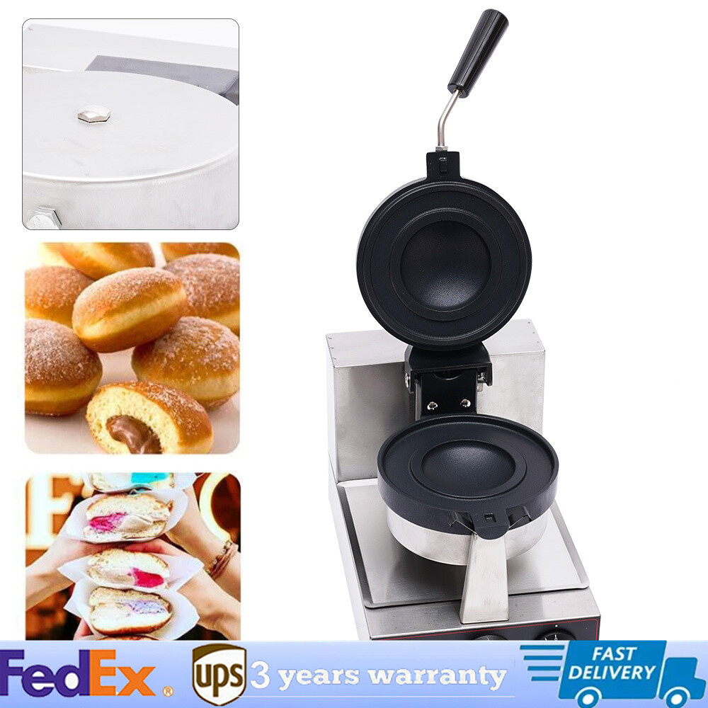 Commercial Electric Burger  Maker Machine Hamburger Panini Press Making