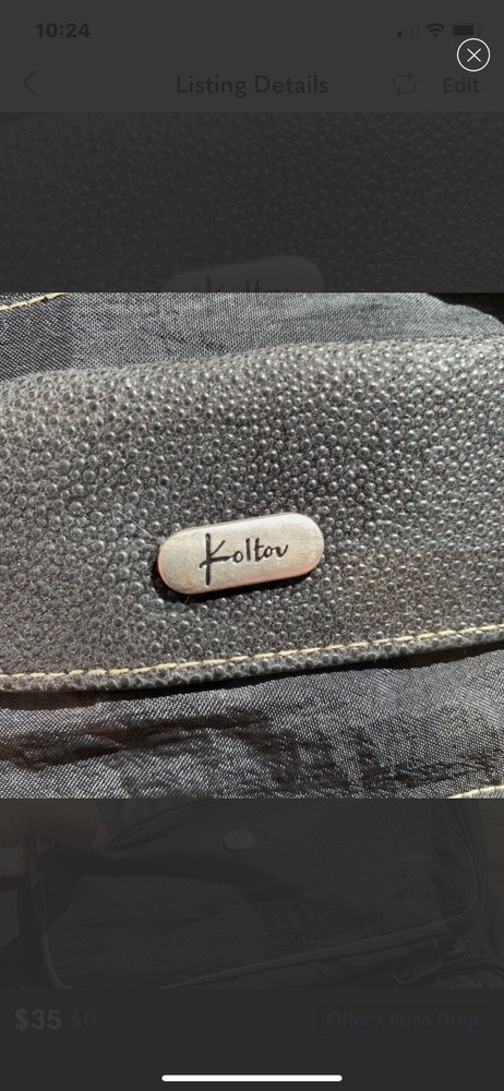 Vintage KOLTOV collapsible packable mini backpack