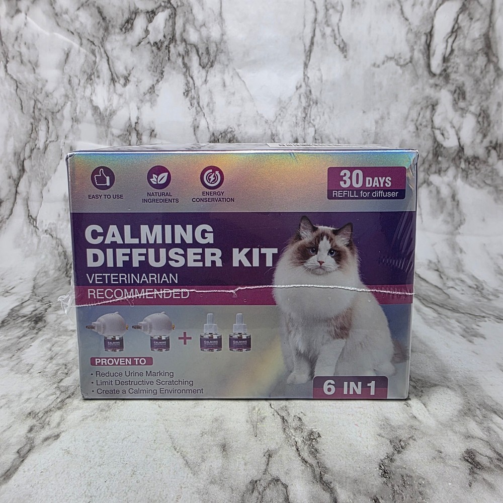 Cat Calming Pheromone Diffuser Kit Relieves Anxiety and Stress