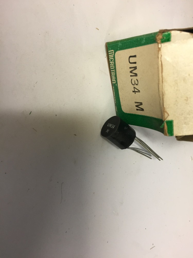 UM34M     MICROTRAN ULTRA MINI TRANSFORMER  10,000 CT PRI 600 CT SEC NOS
