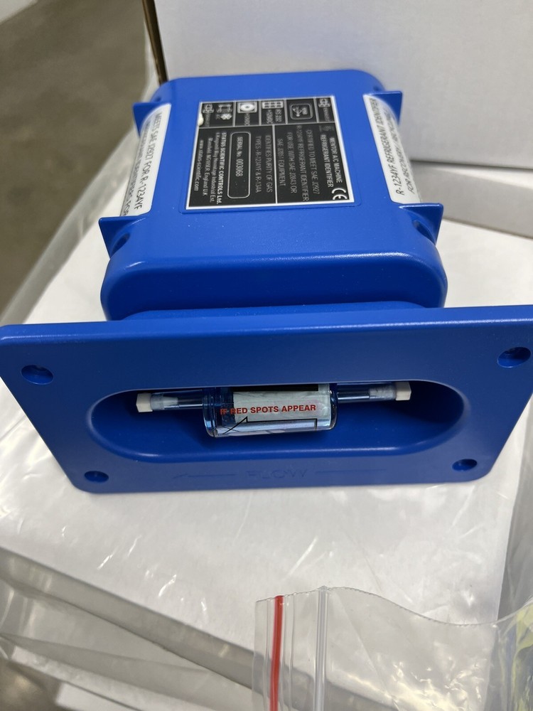 REFRIGERANT IDENTIFIER FOR AIRCON MACHINES BEZEL MOUNT VERSION SS981