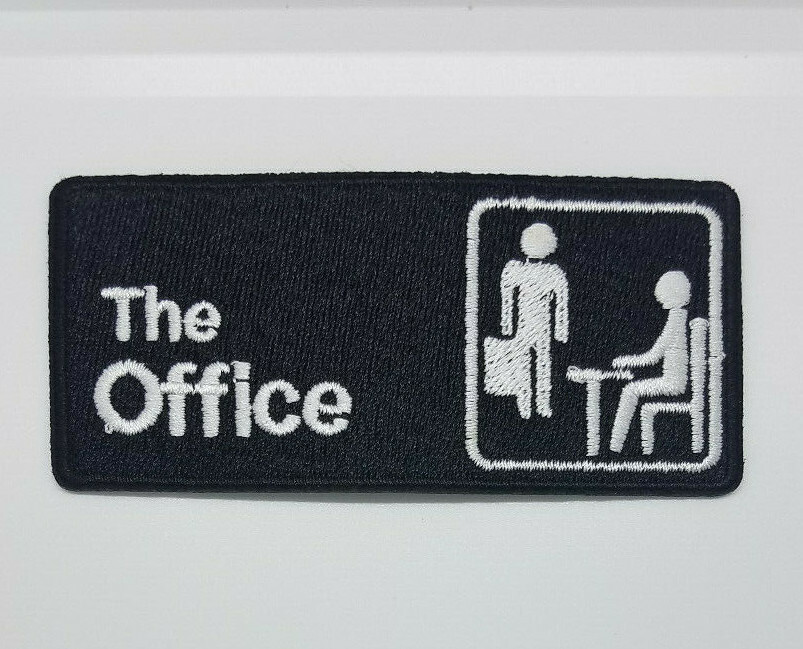 The Office Patch 4 inches wide
