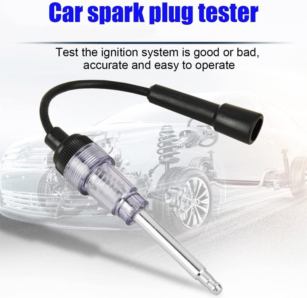 Automotive Spark Plug Tester Tool for Engine Diagnostics and Troubleshooting
