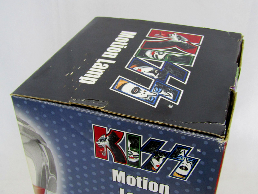 Vintage KISS 2004 Spencer Gifts Motion Lamp, Tested Working - NICE