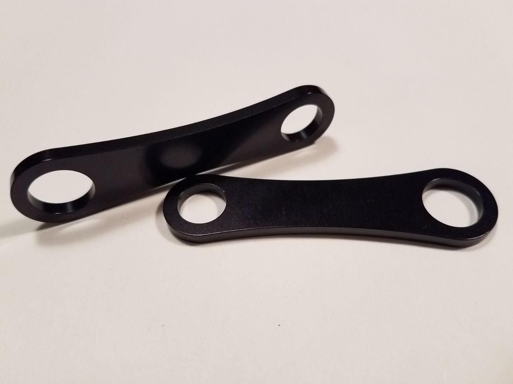 Shock Mount Turn Signal Relocation Brackets