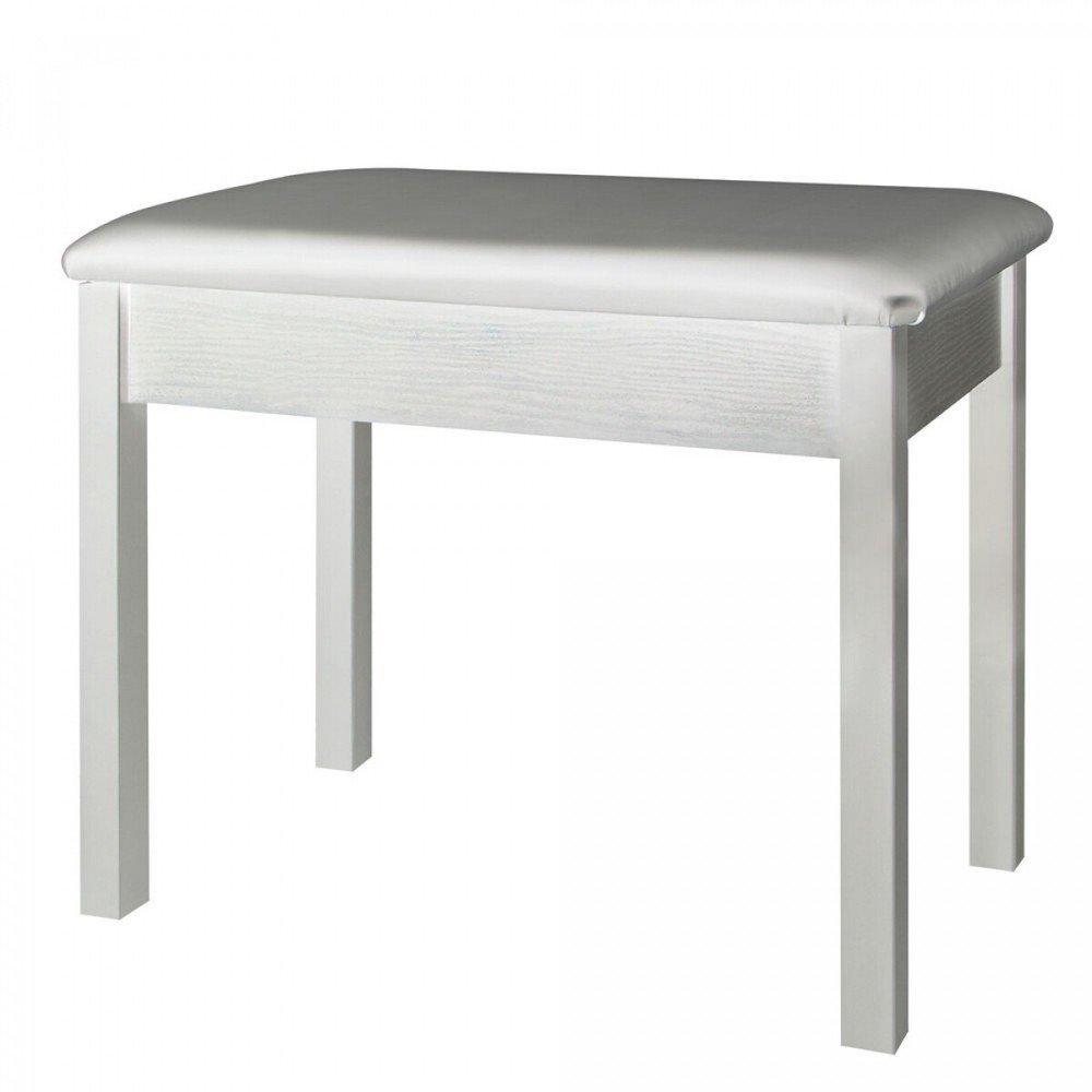 On Stage Keyboard / Piano Bench (White) KB8802W