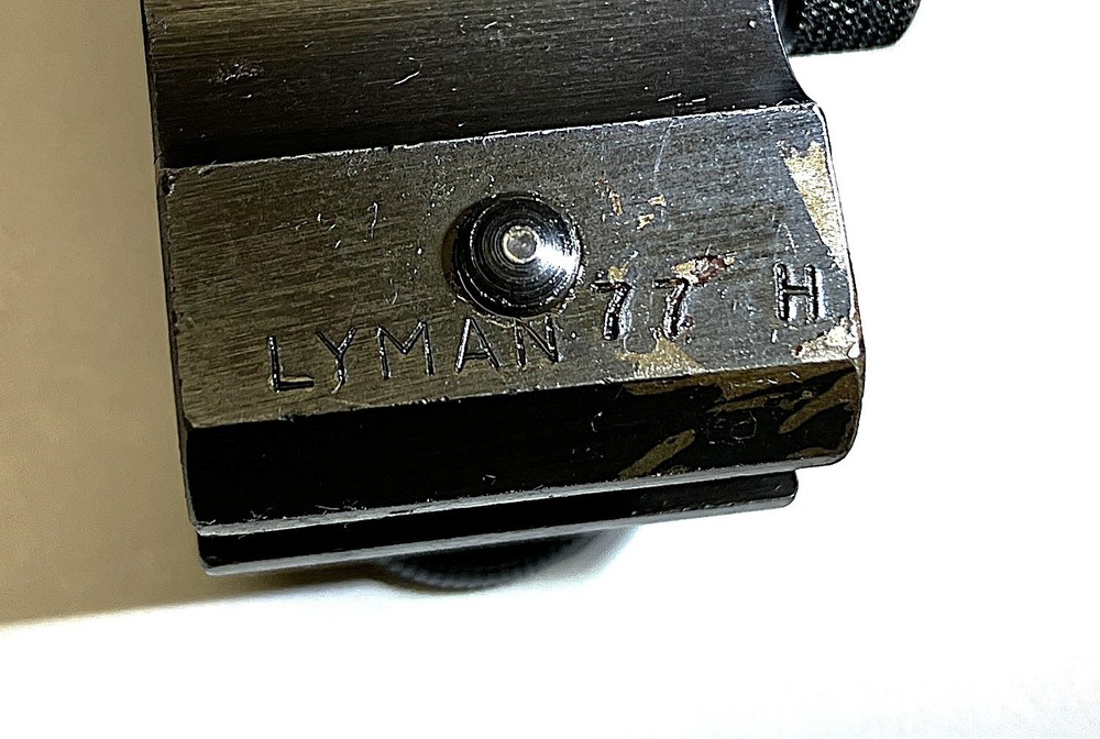 Vintage Lyman 77 H Front Globe Sight w/One Insert
