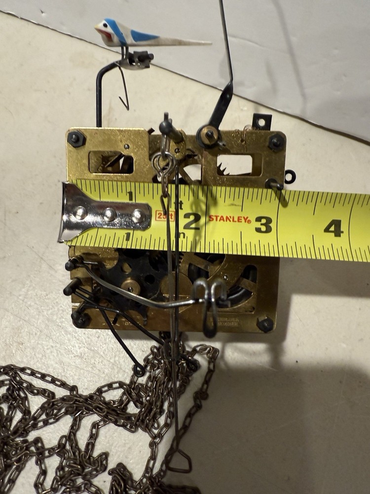 Vintage Cuckoo Clock Movement
