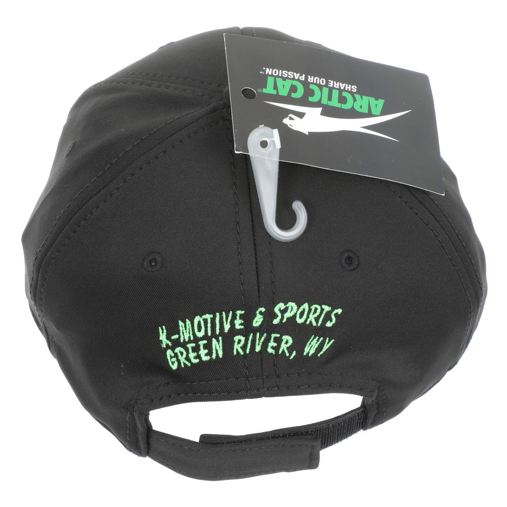 Black and Green Wildcat Cap