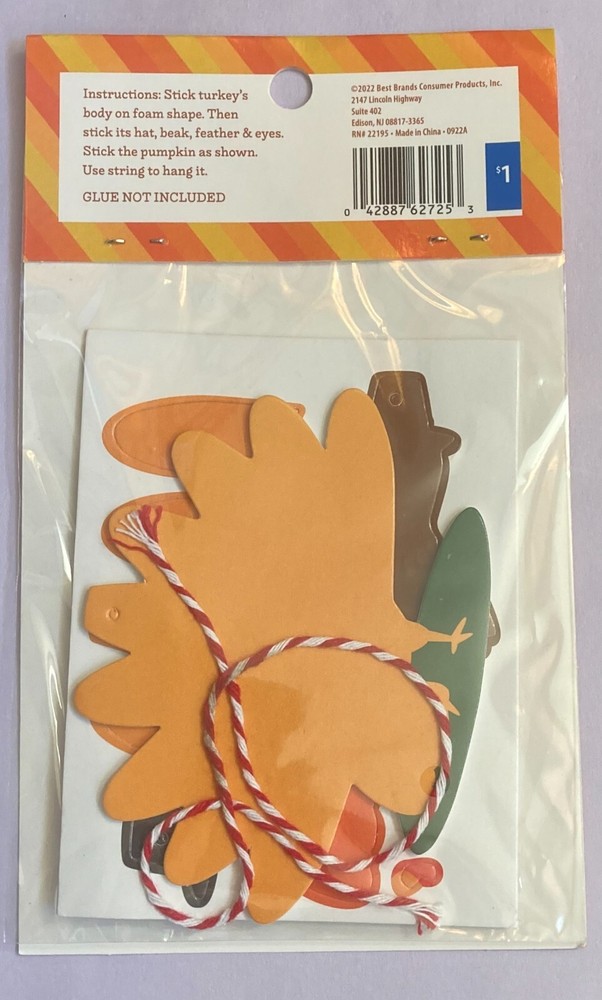 Make Your Own Turkey Foam Kit