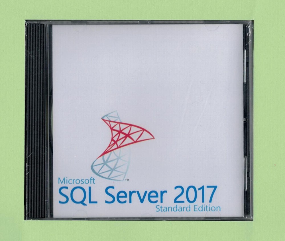 Microsoft SQL Server 2017 Standard with 4 Core License, unlimited User CALs